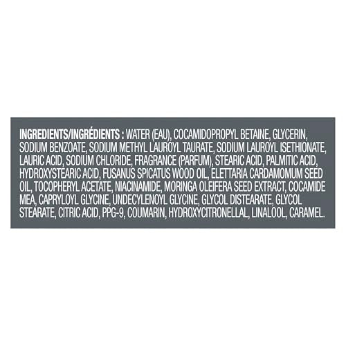 DOVE MEN + CARE Body Wash Sandalwood + Cardamom Oil to Rebuild Skin in the Shower with Plant-Based Cleansers and Moisturizers 26 oz