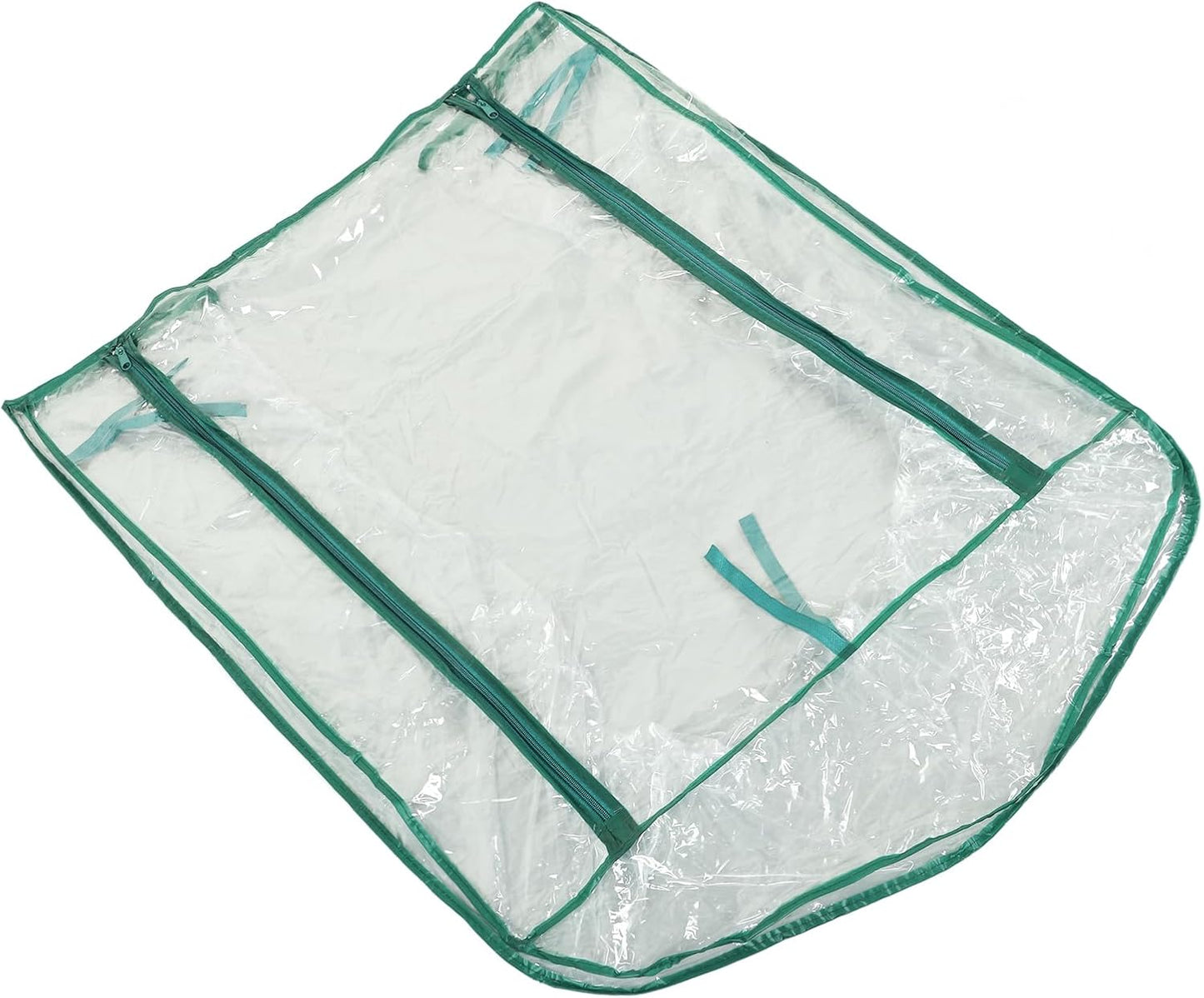 PVC Plant Greenhouse Cover - 2 Tier Mini Walk-in Greenhouse for Indoor/Outdoor Gardening - 27 x 19 x 36 Inch