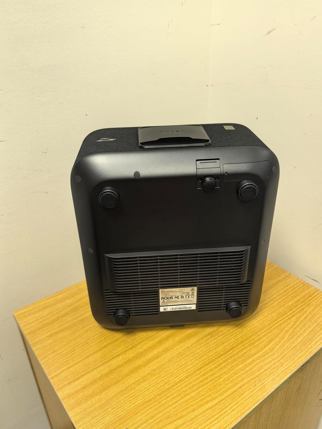 Yaber K3 Projector 1600 ANSI Smart Projector with Google TV, 30W Speaker Sound by JBL, Dolby Audio, Home/Outdoor Movie Projector with WiFi6 and Bluetooth, Auto Screen Adapation,Netflix 7000+app