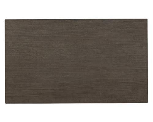 Signature Design by Ashley Skempton Cottage Dining Room Table Set with 6 Upholstered Chairs, Whitewash