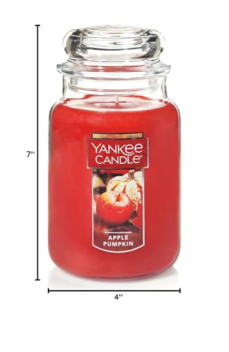 Yankee Candle Home Sweet Home Scented, Classic 22oz Large Jar Single Wick Candle, Over 110 Hours of Burn Time, Ideal for Fall, Outdoors, Home and Christmas Decorations
