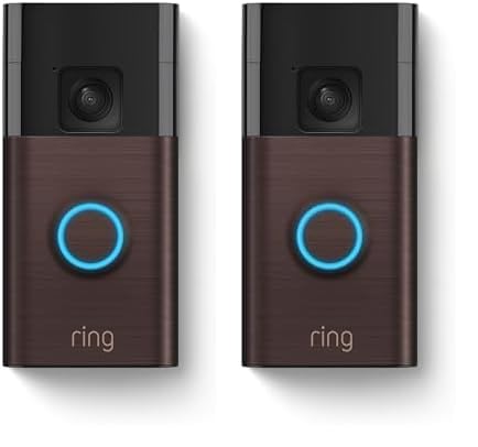 Ring Battery Doorbell, Head-to-Toe Video, Live View with Two-Way Talk, and Motion Detection & Alerts (2024 release), Venetian Bronze