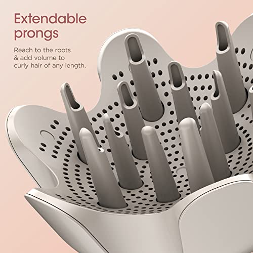 Shark FlexStyle Hair Dryer & Powerful Styling System with 6-Piece Hair Styling Tools, Paddle Brush, Curl-Defining Hair Diffuser, Auto-Wrap Curlers, Styling Concentrator, Oval Brush &, Black, HD440BK