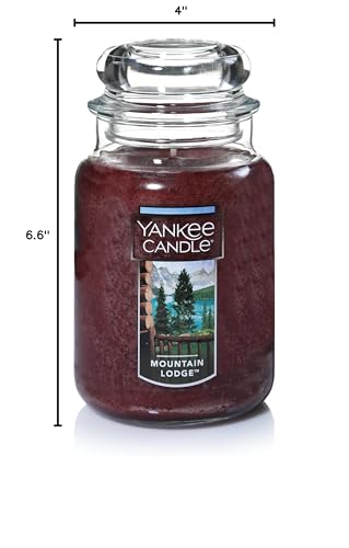 Yankee Candle Home Sweet Home Scented, Classic 22oz Large Jar Single Wick Candle, Over 110 Hours of Burn Time, Ideal for Fall, Outdoors, Home and Christmas Decorations