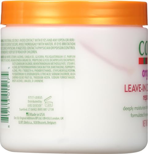 Cantu Leave-In Conditioning Repair Cream with Argan Oil, 16 oz