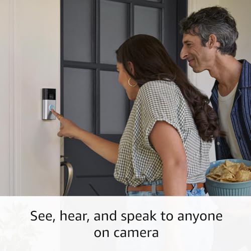Ring Battery Doorbell, Head-to-Toe Video, Live View with Two-Way Talk, and Motion Detection & Alerts (2024 release), Venetian Bronze