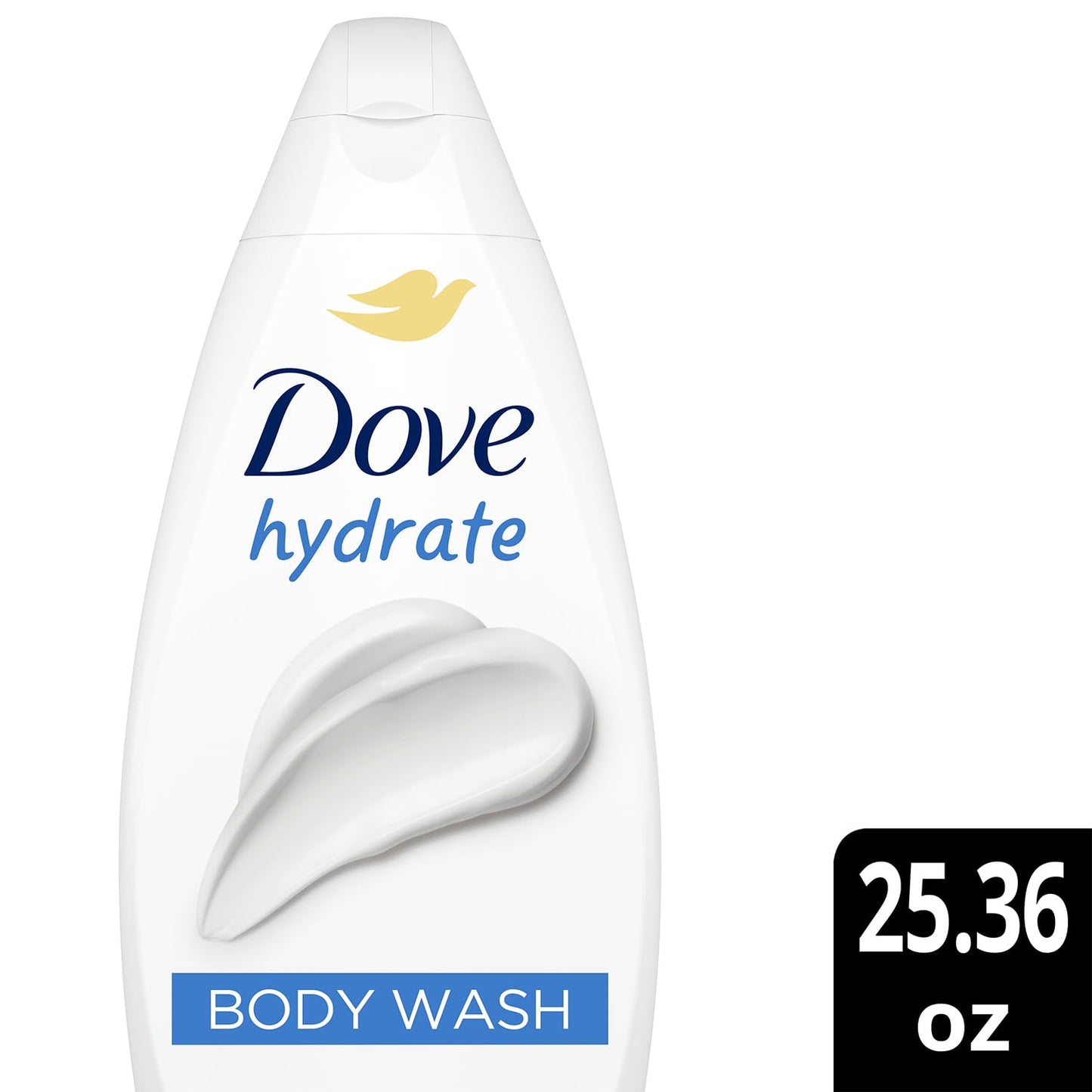 Dove Body Wash with Pump Sensitive Skin For 24hr Lotion-Soft Skin Moisturizing Skin Cleanser Gentle Hypoallergenic Formula with No Sulfates No Parabens 30.6 oz