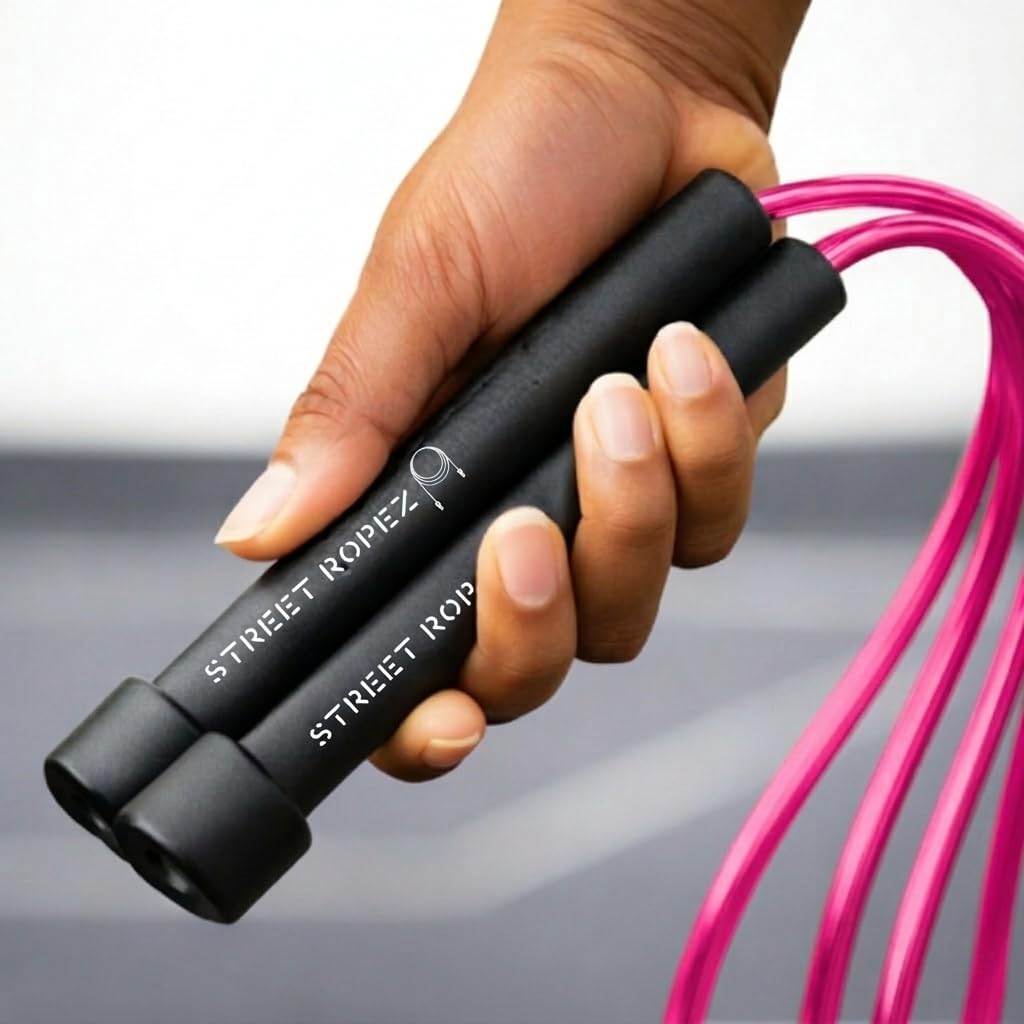 Street Ropez Royalty Double Dutch Jump Ropes (Set of 2) – 14 ft, Heavy-Weight, Tangle-Free, No Doubling Needed, Perfect for Beginners & Pros + Bonus Storage Bag