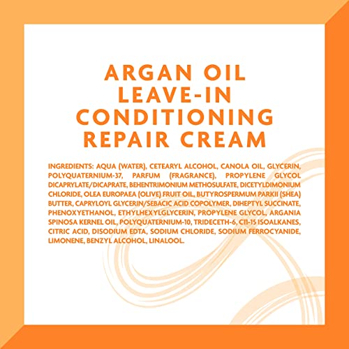 Cantu Leave-In Conditioning Repair Cream with Argan Oil, 16 oz