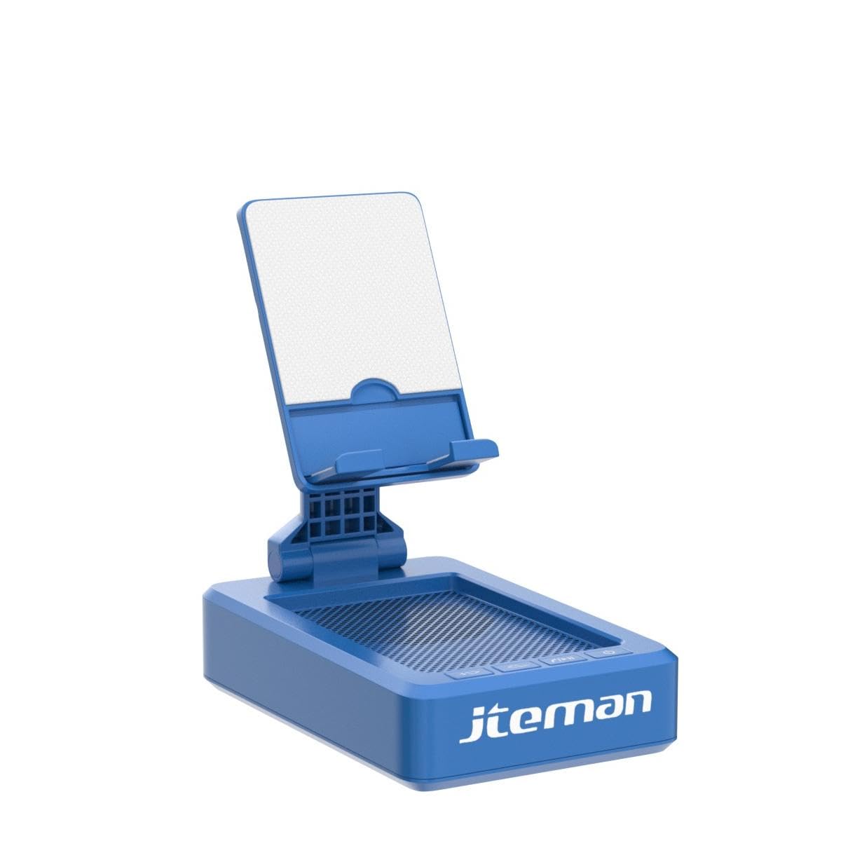 JTEMAN Tablet Stand Adjustable with Bluetooth Speakers,Kitchen Gadgets,Gifts for Women Men,Wireless Bluetooth Speaker Tablet Holder,Desk Mic Charging Sation Compatible with Phones and Tablet