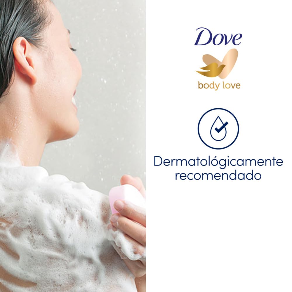 Dove Beauty Bar Soap Pink Rosa 6 Count for Soft, Smooth Skin, Cleans & Moisturizes 3.75 oz