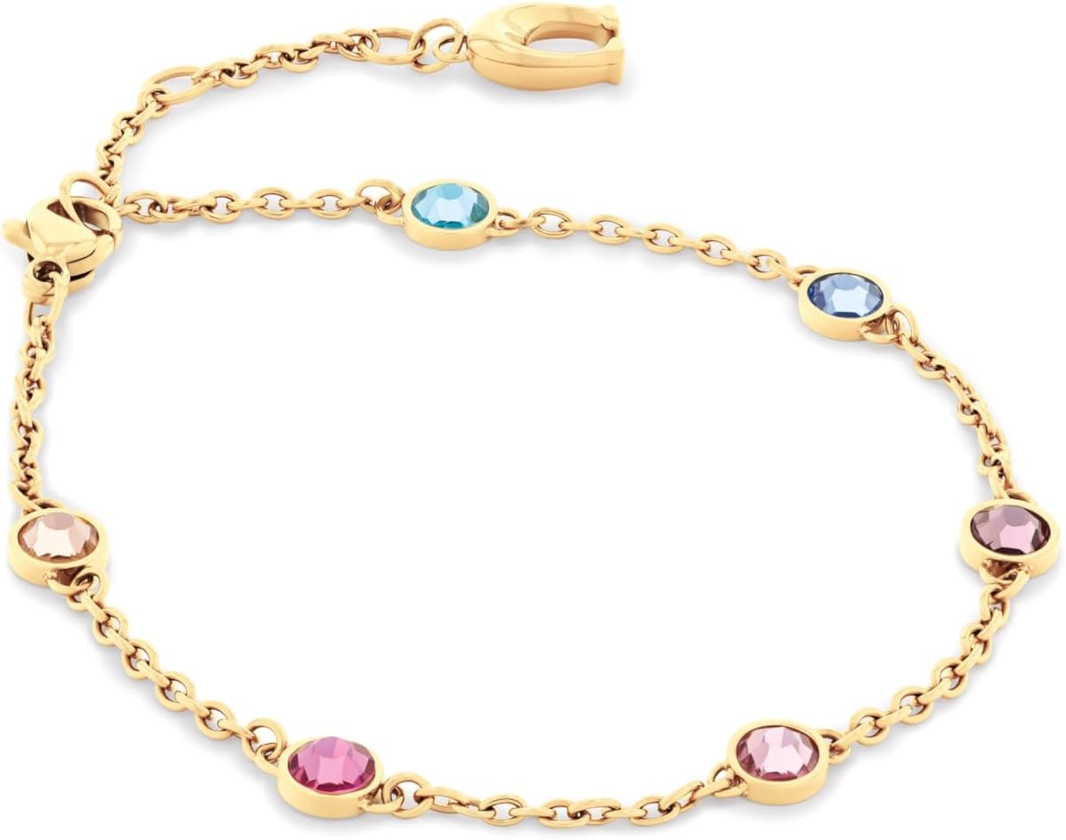 Coach Elliot Women's Watch and Jewelry Gift Set - Adjustable Slider Bracelet Signature Charm - 2H Quartz Watch - Mesh Bracelet - 3ATM Water Resistant - Designed for Day or Night - 28mm