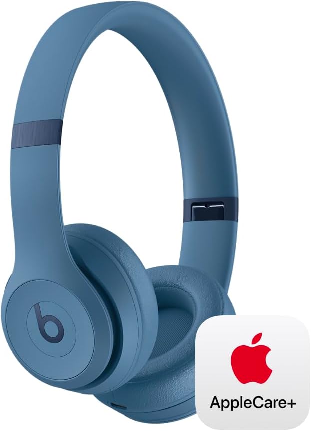 Beats Solo 4 - Wireless On-Ear Bluetooth Headphones, Up to 50-Hour Battery Life, Ultra-Lightweight Comfort, Powerful and Balanced Sound, Apple & Android Compatible - Black & Gold