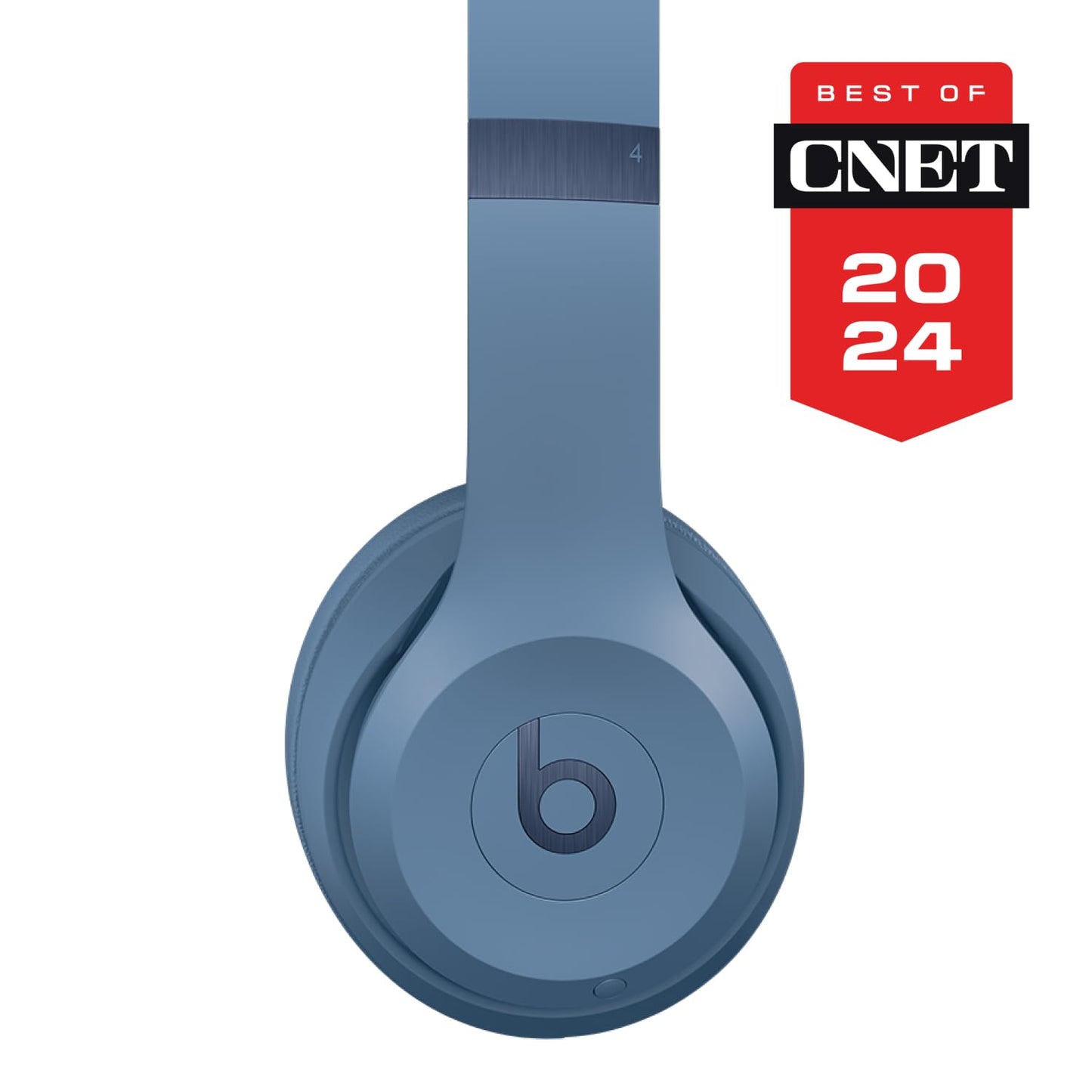 Beats Solo 4 - Wireless Bluetooth On-Ear Headphones, Apple & Android Compatible, Up to 50 Hours of Battery Life - Slate Blue