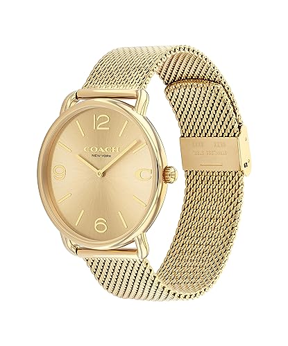 Coach Elliot Men's Watch| Contemporary Elegance with Signature Detailing | Fashion Timepiece for Everyday Wear