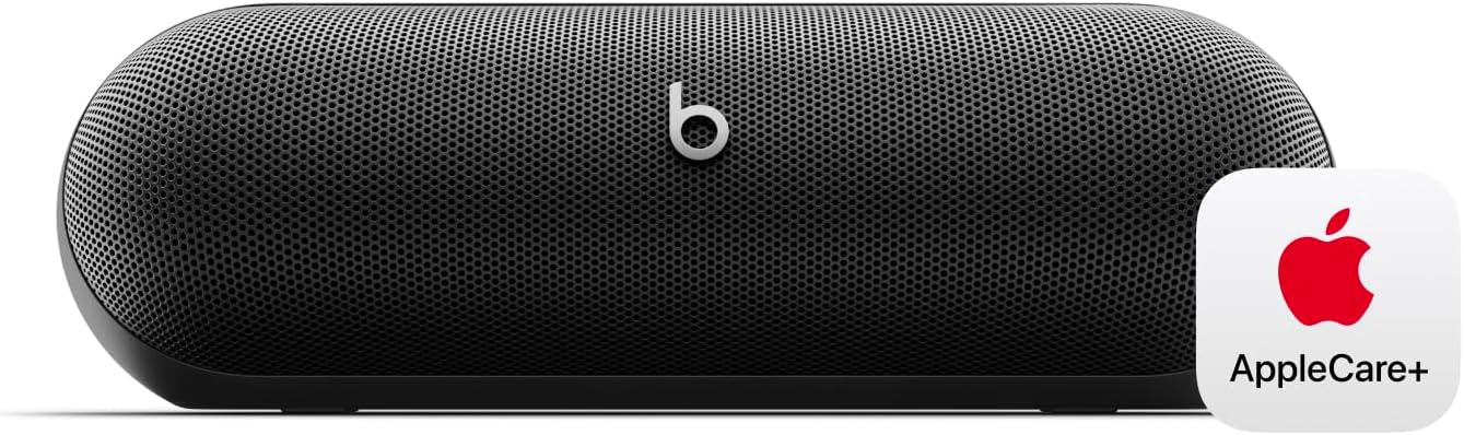 Beats Pill - Portable Bluetooth Speaker- Up to 24H Battery Life, Water Resistant, Bluetooth, Apple & Android Compatible, Seriously Loud Sound for Home, Outdoor and Travel- Champagne Gold