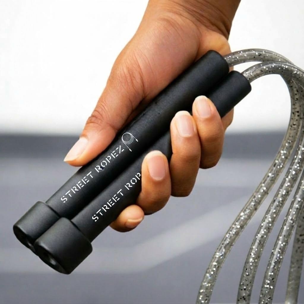 Street Ropez Royalty Double Dutch Jump Ropes (Set of 2) – 14 ft, Heavy-Weight, Tangle-Free, No Doubling Needed, Perfect for Beginners & Pros + Bonus Storage Bag