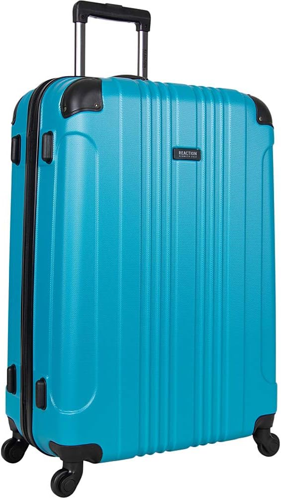 Kenneth Cole REACTION Out of Bounds Lightweight Hardshell 4-Wheel Spinner Luggage, Rose Gold, 2-Piece Set (20" & 28")