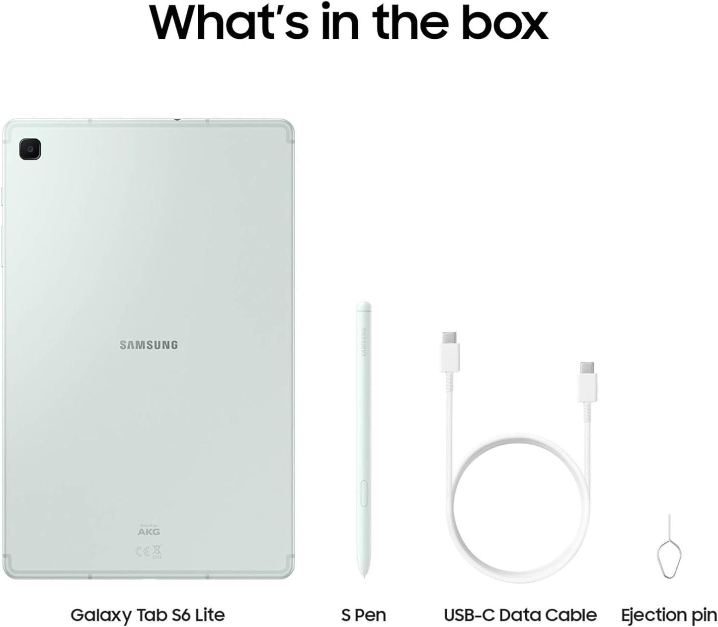 SAMSUNG Galaxy Tab S6 Lite (2024) 10.4' 128GB WiFi Android Tablet, S Pen Included, Gaming Ready, Long Battery Life, Slim Metal Design, Expandable Storage, US Version, Chiffon Pink, Amazon Exclusive