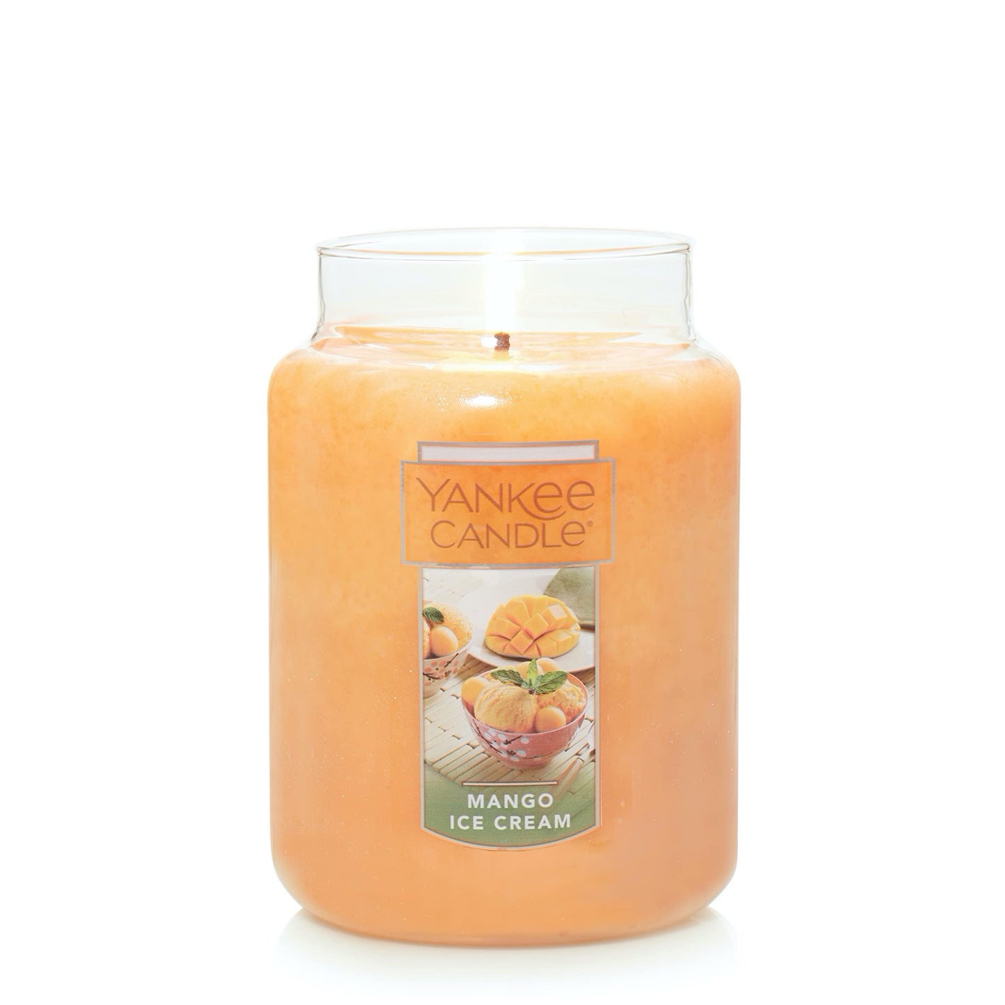 Yankee Candle French Vanilla Scented, Classic 22oz Large Jar Single Wick Candle, Over 110 Hour Burn Time, Ideal for Entertaining, Personal Relaxation, Gifting