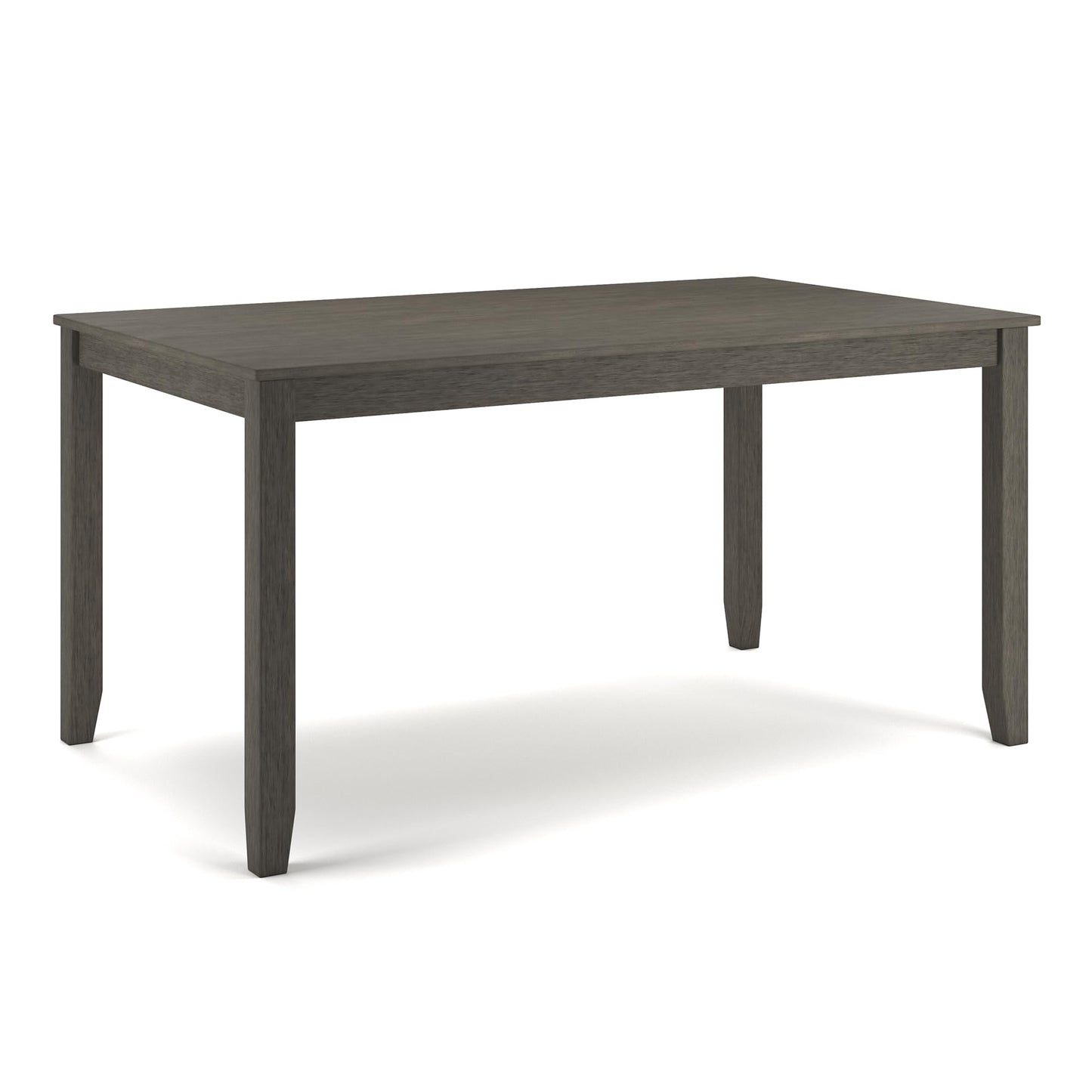 Signature Design by Ashley Skempton Cottage Dining Room Table Set with 6 Upholstered Chairs, Whitewash