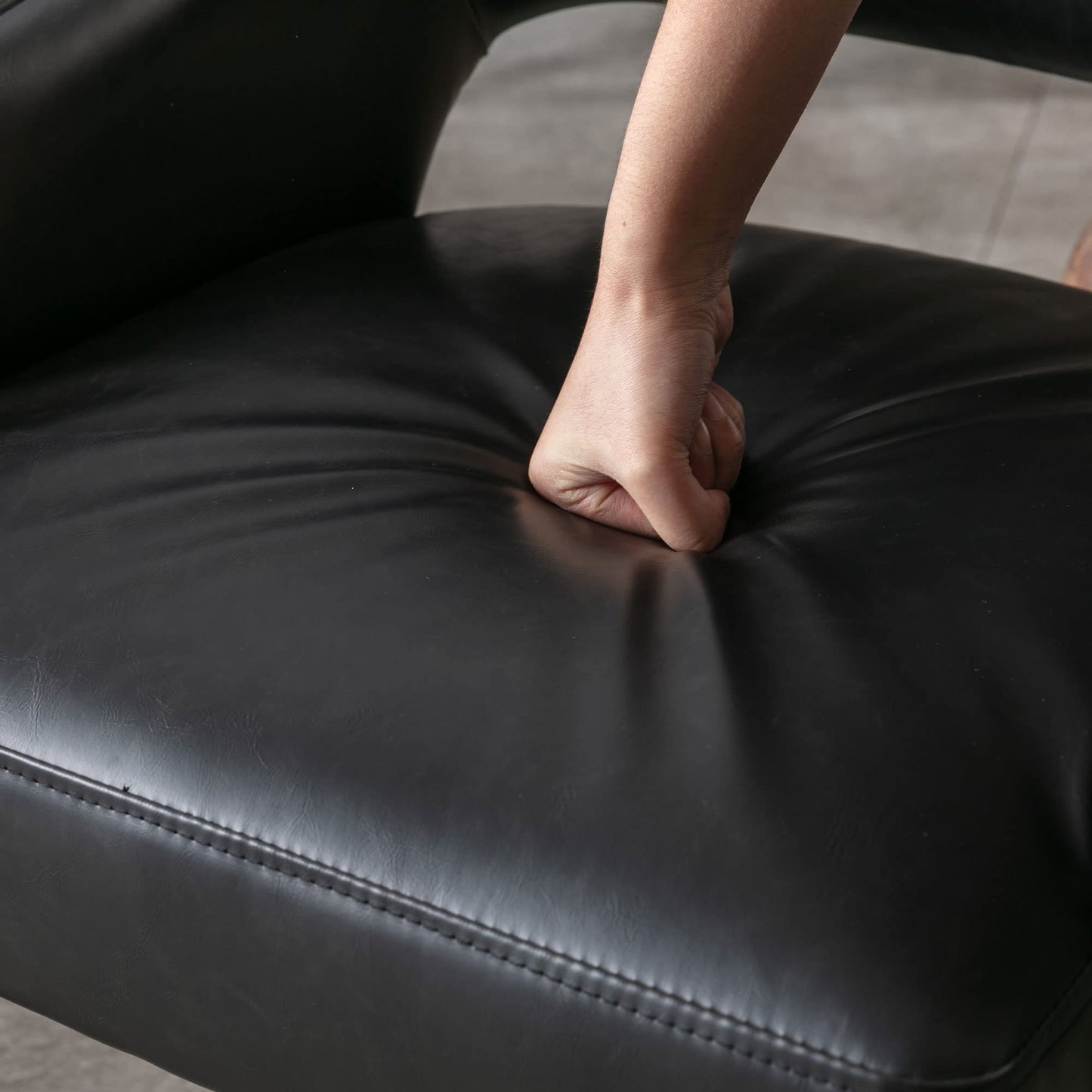 Linen Dining Chairs Set of 4 Upholstered Accent Chairs Side Chair with Wood Legs for Living Room/Dining Room/Bedroom/Restaurant, Cream