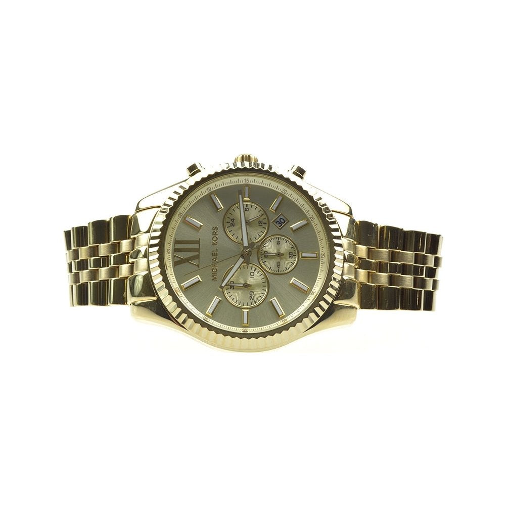 Michael Kors Lexington Men's Watch, Stainless Steel Bracelet Watch for Men