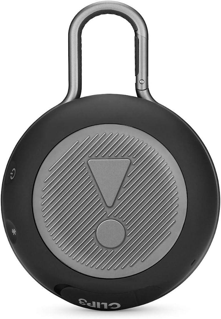 JBL Clip 3, Blue - Waterproof, Durable & Portable Bluetooth Speaker - Up to 10 Hours of Play - Includes Noise-Cancelling Speakerphone & Wireless Streaming
