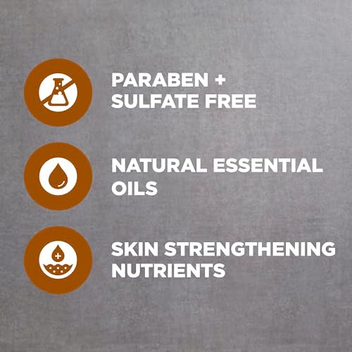 DOVE MEN + CARE Body Wash Sandalwood + Cardamom Oil to Rebuild Skin in the Shower with Plant-Based Cleansers and Moisturizers 26 oz