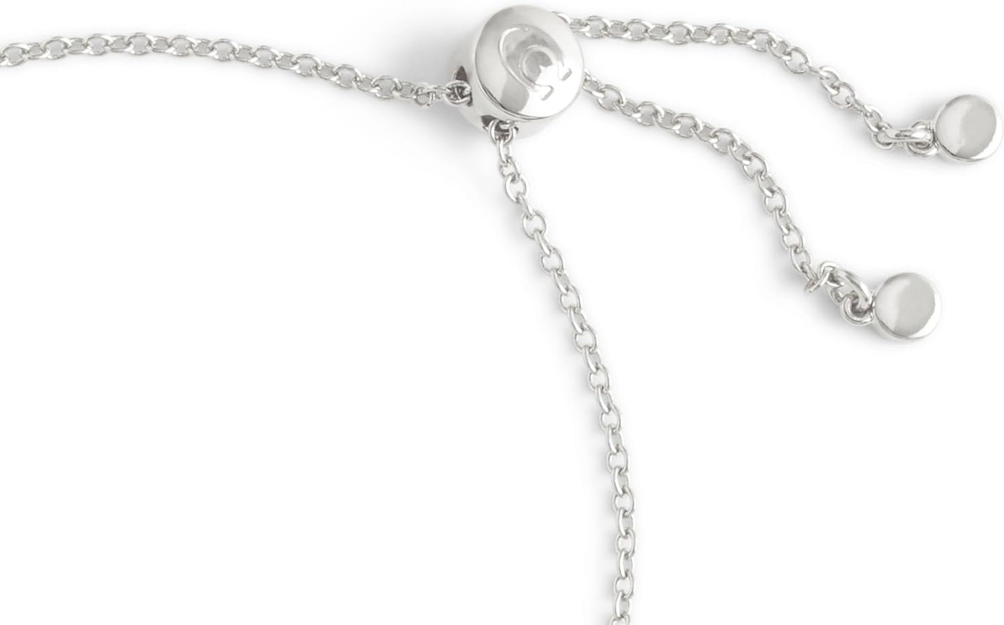 COACH Women's Signature Quilted Heart Slider Bracelet