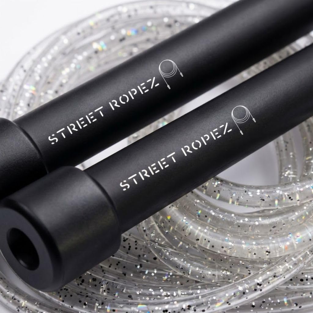 Street Ropez Royalty Double Dutch Jump Ropes (Set of 2) – 14 ft, Heavy-Weight, Tangle-Free, No Doubling Needed, Perfect for Beginners & Pros + Bonus Storage Bag