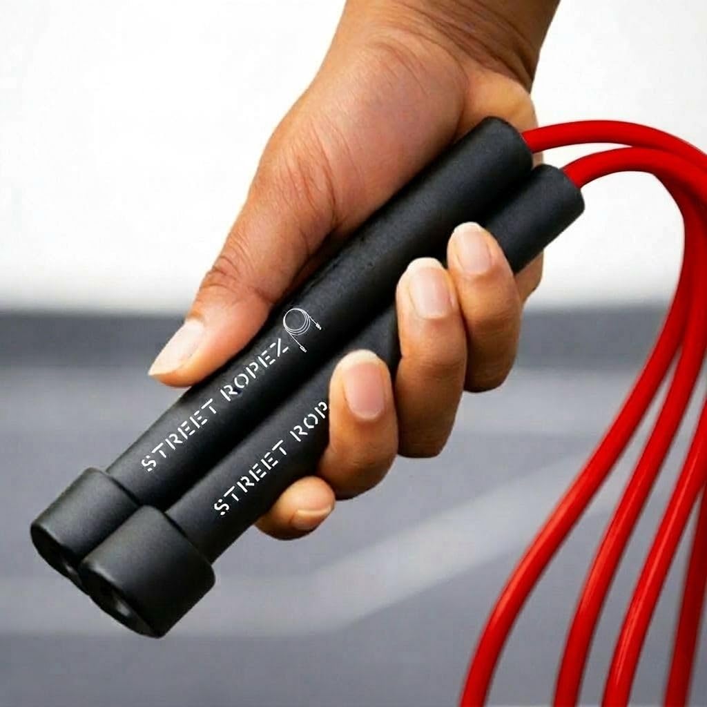 Street Ropez Royalty Double Dutch Jump Ropes (Set of 2) – 14 ft, Heavy-Weight, Tangle-Free, No Doubling Needed, Perfect for Beginners & Pros + Bonus Storage Bag