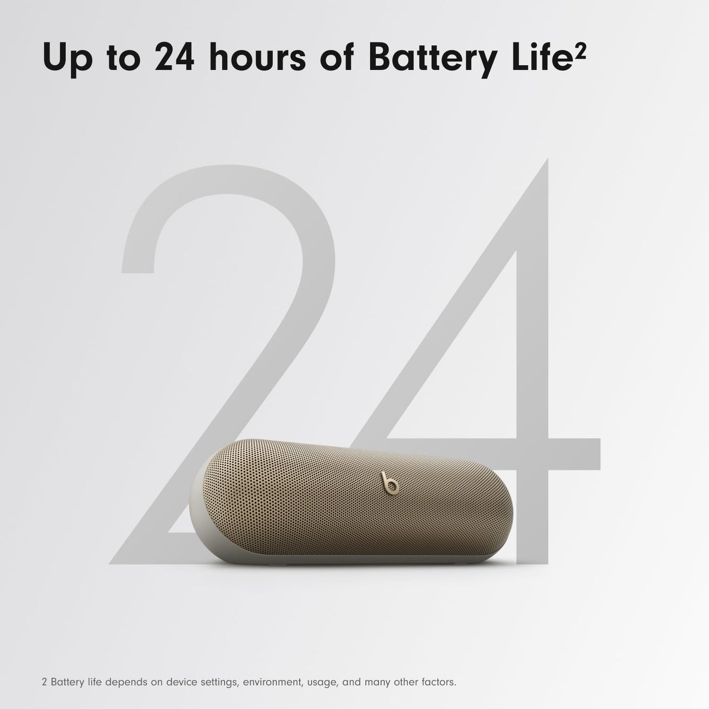 Beats Pill - Portable Bluetooth Speaker - Up to 24H Battery Life, Water Resistant, Bluetooth, Apple & Android Compatible, Seriously Loud Sound for Home, Outdoor and Travel - Matte Black