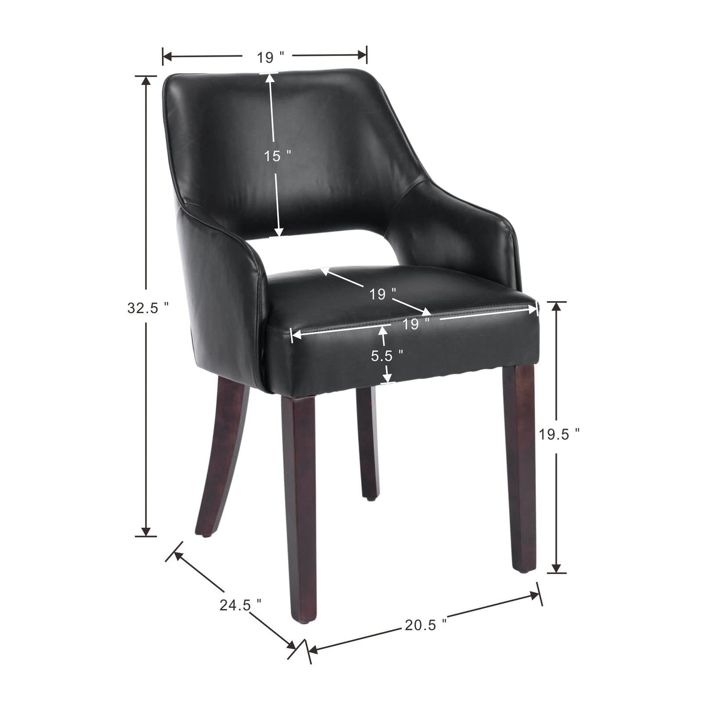 Linen Dining Chairs Set of 4 Upholstered Accent Chairs Side Chair with Wood Legs for Living Room/Dining Room/Bedroom/Restaurant, Cream