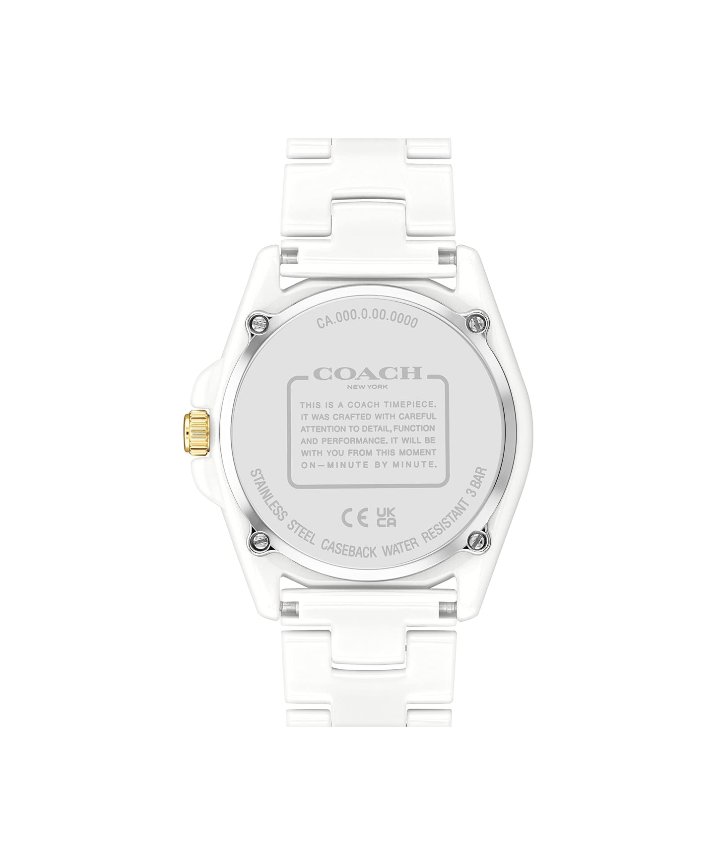 कोच ग्रेसन महिलाओं की सिरेमिक घड़ियाँ | हर अवसर के लिए सुंदरता को बढ़ाती हैं | जल प्रतिरोधी 