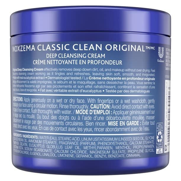 Noxzema Original Deep Cleansing Cream 12 Oz