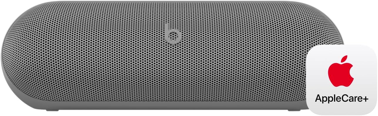 Beats Pill - Portable Bluetooth Speaker- Up to 24H Battery Life, Water Resistant, Bluetooth, Apple & Android Compatible, Seriously Loud Sound for Home, Outdoor and Travel- Champagne Gold