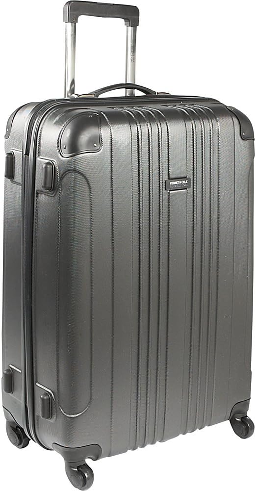 Kenneth Cole REACTION Out of Bounds Lightweight Hardshell 4-Wheel Spinner Luggage, Rose Gold, 2-Piece Set (20" & 28")