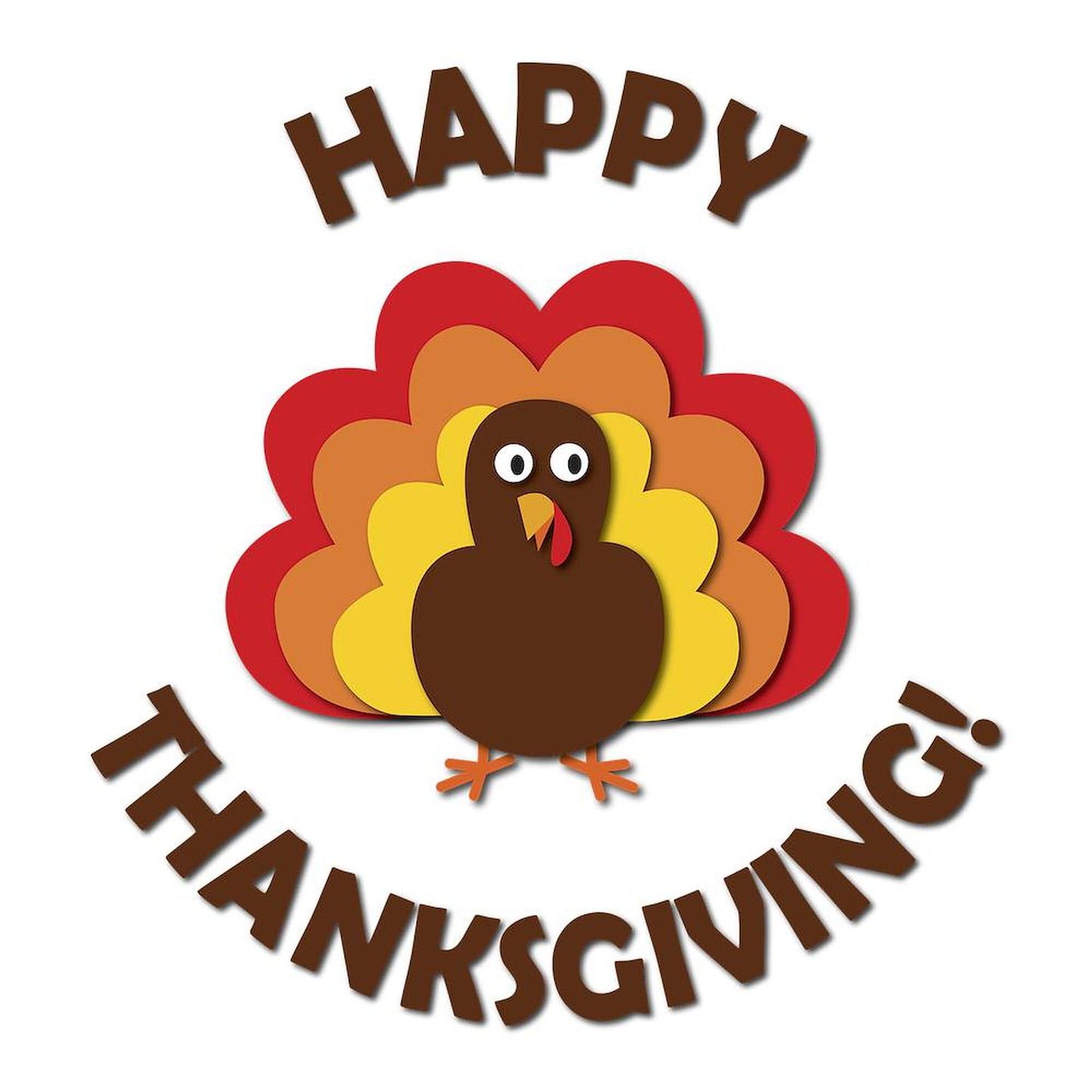 CafePress Happy Thanksgiving Turkey Mugs 11 oz (325 ml) Ceramic Coffee Mug