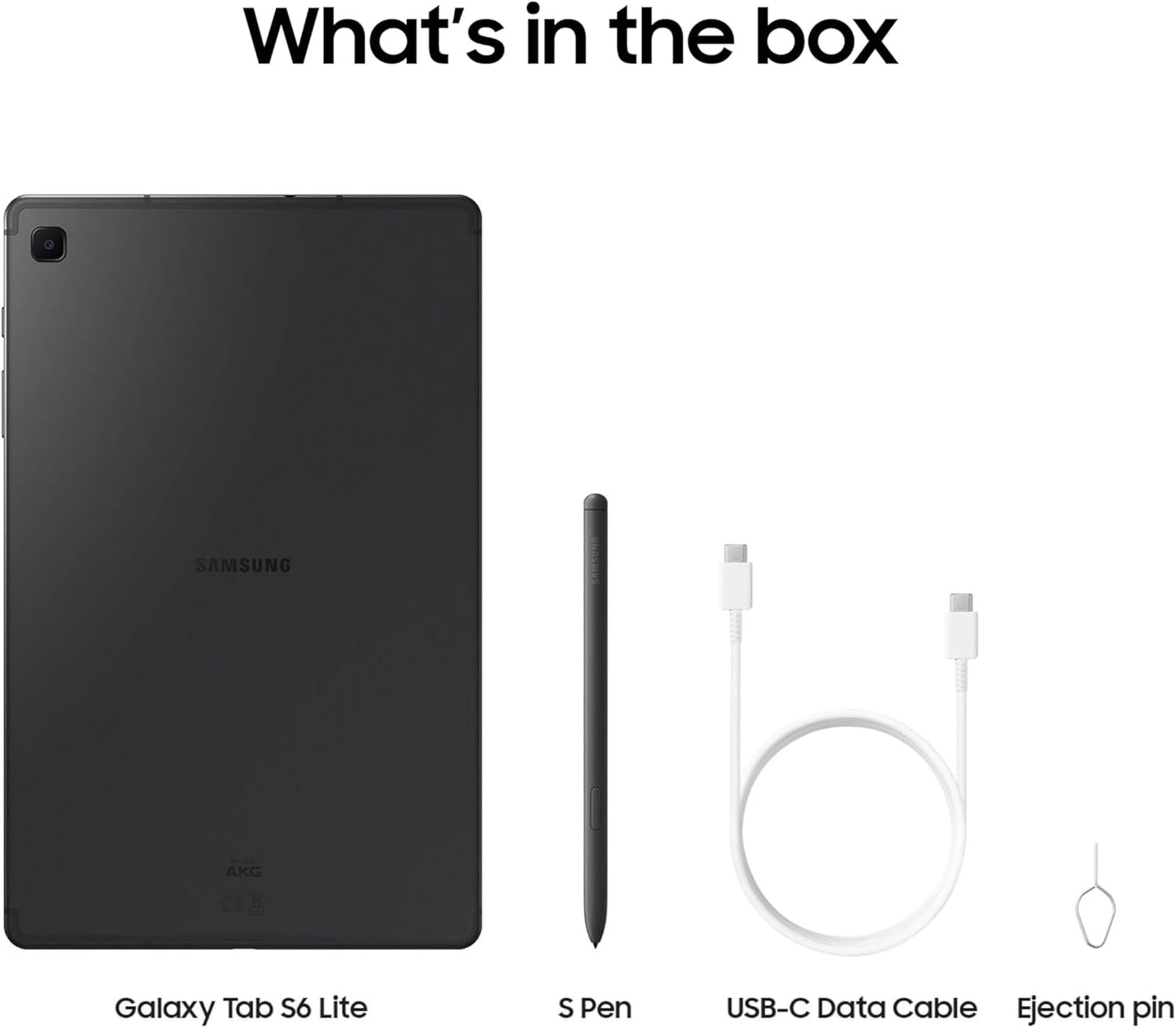 SAMSUNG Galaxy Tab S6 Lite (2024) 10.4' 128GB WiFi Android Tablet, S Pen Included, Gaming Ready, Long Battery Life, Slim Metal Design, Expandable Storage, US Version, Chiffon Pink, Amazon Exclusive