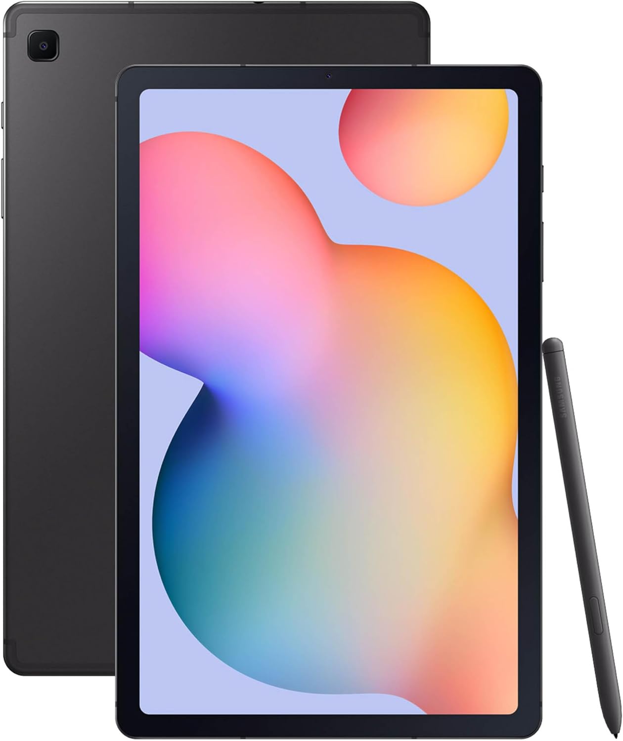 SAMSUNG Galaxy Tab S6 Lite (2024) 10.4' 128GB WiFi Android Tablet, S Pen Included, Gaming Ready, Long Battery Life, Slim Metal Design, Expandable Storage, US Version, Chiffon Pink, Amazon Exclusive