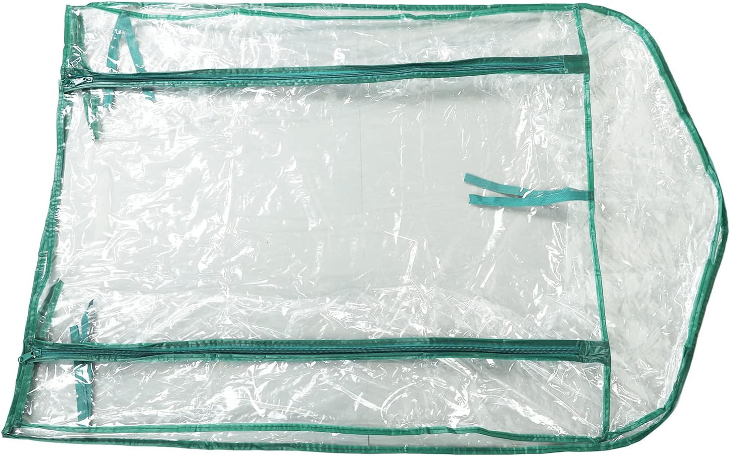 PVC Plant Greenhouse Cover - 2 Tier Mini Walk-in Greenhouse for Indoor/Outdoor Gardening - 27 x 19 x 36 Inch