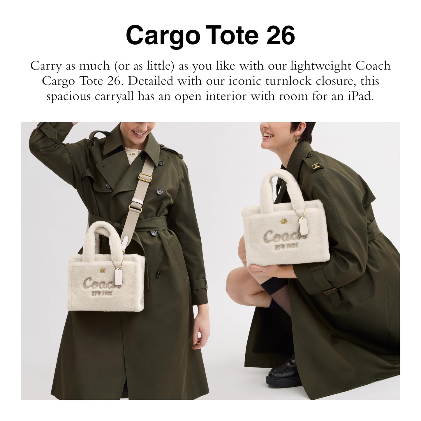 Coach Women's Cargo Tote 26