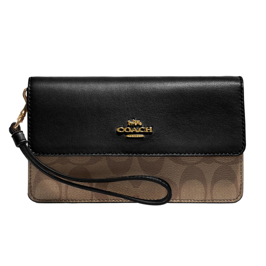 Coach Women's Signature Foldover Wristlet