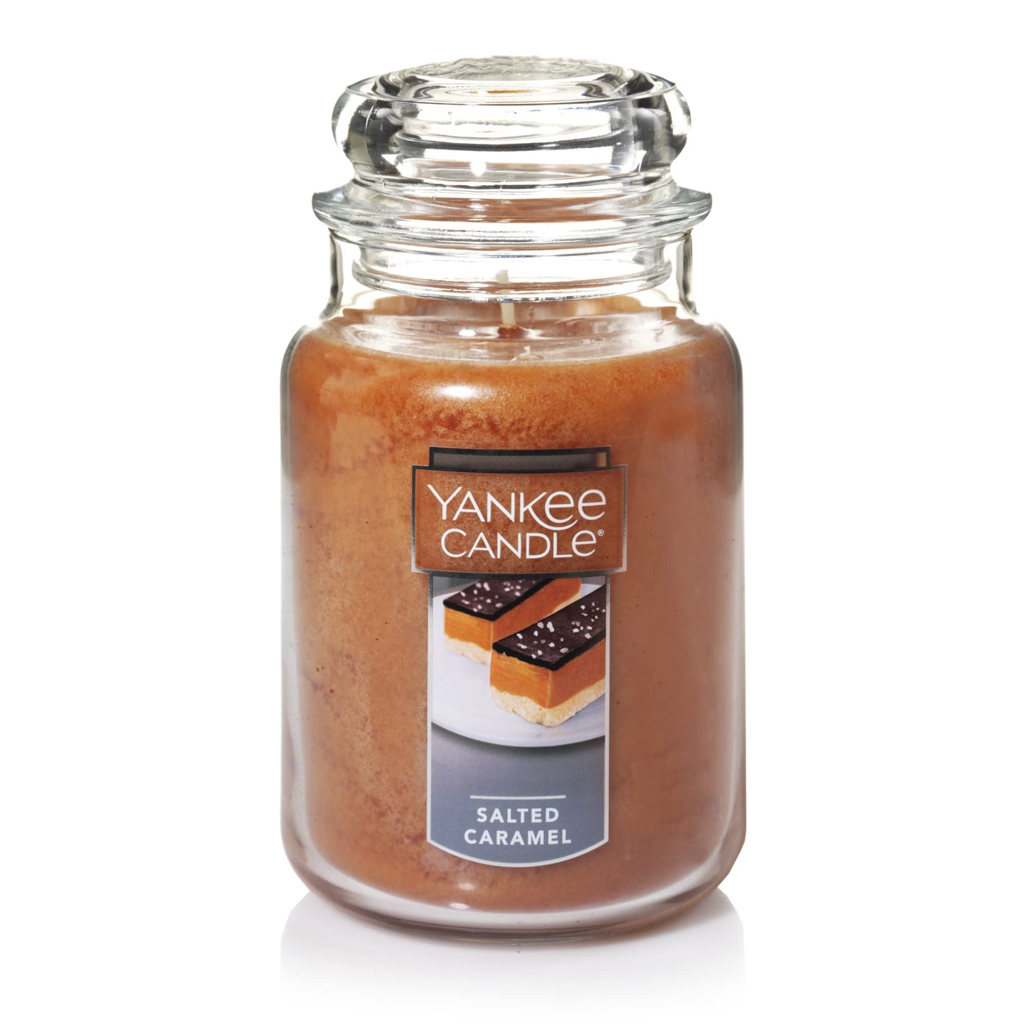 Yankee Candle French Vanilla Scented, Classic 22oz Large Jar Single Wick Candle, Over 110 Hour Burn Time, Ideal for Entertaining, Personal Relaxation, Gifting