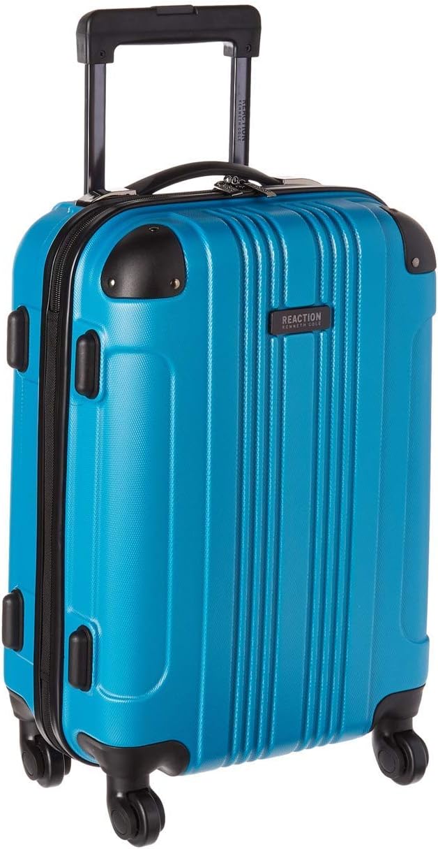 Kenneth Cole REACTION Out of Bounds Lightweight Hardshell 4-Wheel Spinner Luggage, Rose Gold, 2-Piece Set (20" & 28")