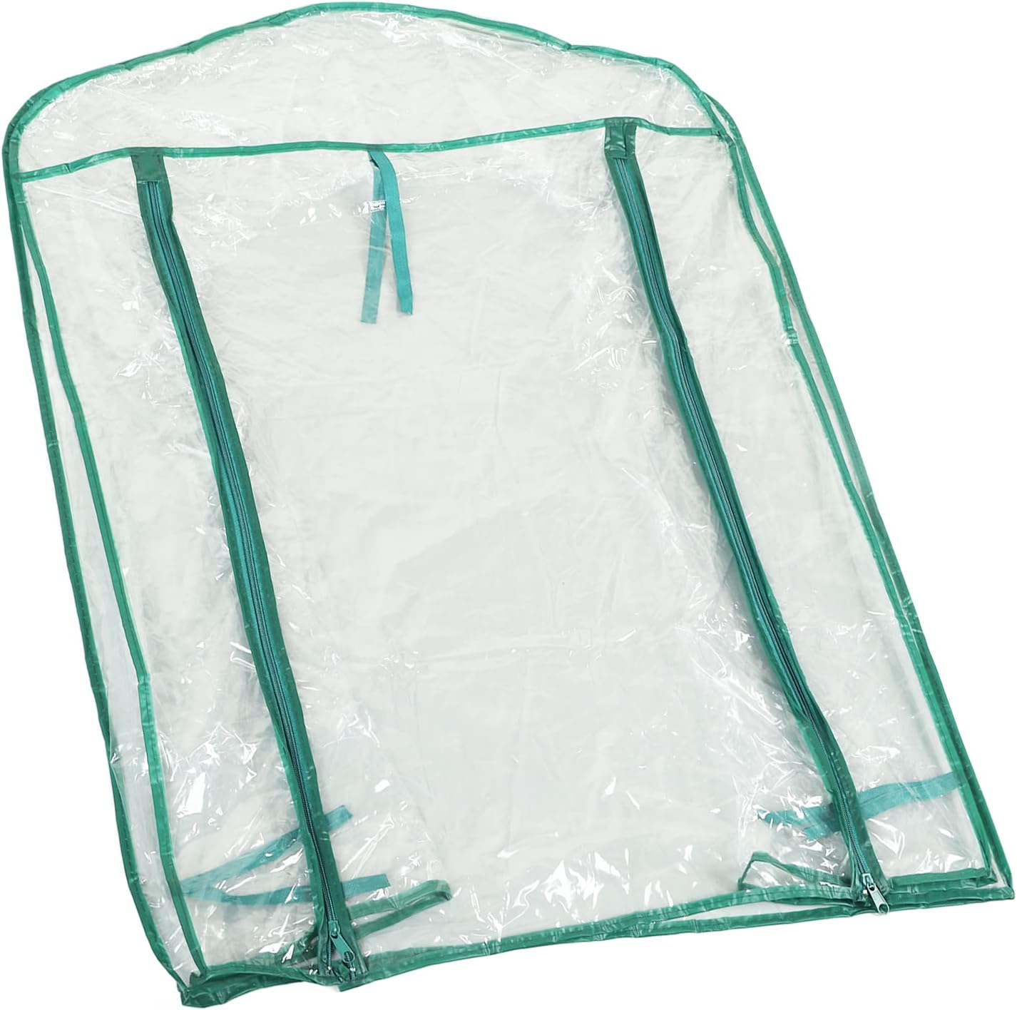 PVC Plant Greenhouse Cover - 2 Tier Mini Walk-in Greenhouse for Indoor/Outdoor Gardening - 27 x 19 x 36 Inch