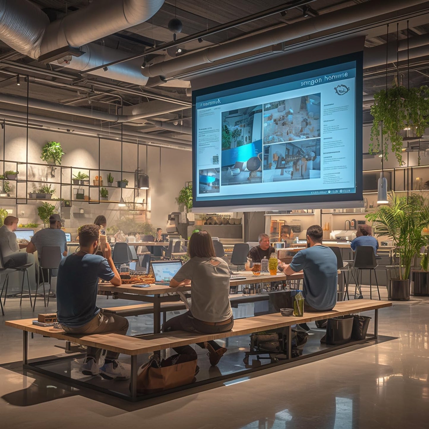 110" Motorized Projector Screen, Electric 16:9 Projector Screen with Remote Control, Indoor/Outdoor HD Movie Screen, Wall/Ceiling Mounted, Perfect for Home Office Theater TV, White