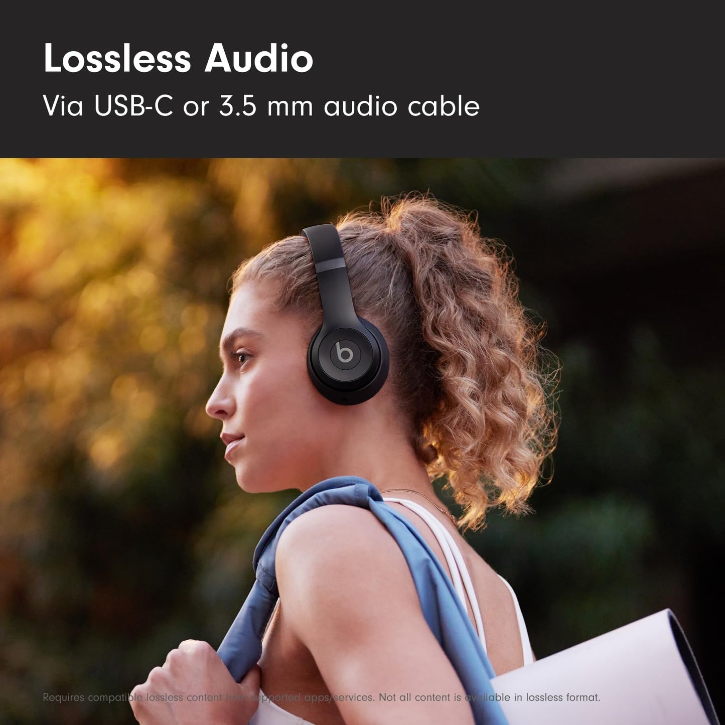 Beats Solo 4 - Wireless Bluetooth On-Ear Headphones, Apple & Android Compatible, Up to 50 Hours of Battery Life - Slate Blue