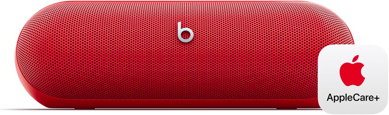 Beats Pill - Portable Bluetooth Speaker- Up to 24H Battery Life, Water Resistant, Bluetooth, Apple & Android Compatible, Seriously Loud Sound for Home, Outdoor and Travel- Champagne Gold